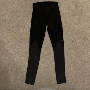 Adidas Black Patterned Leggings